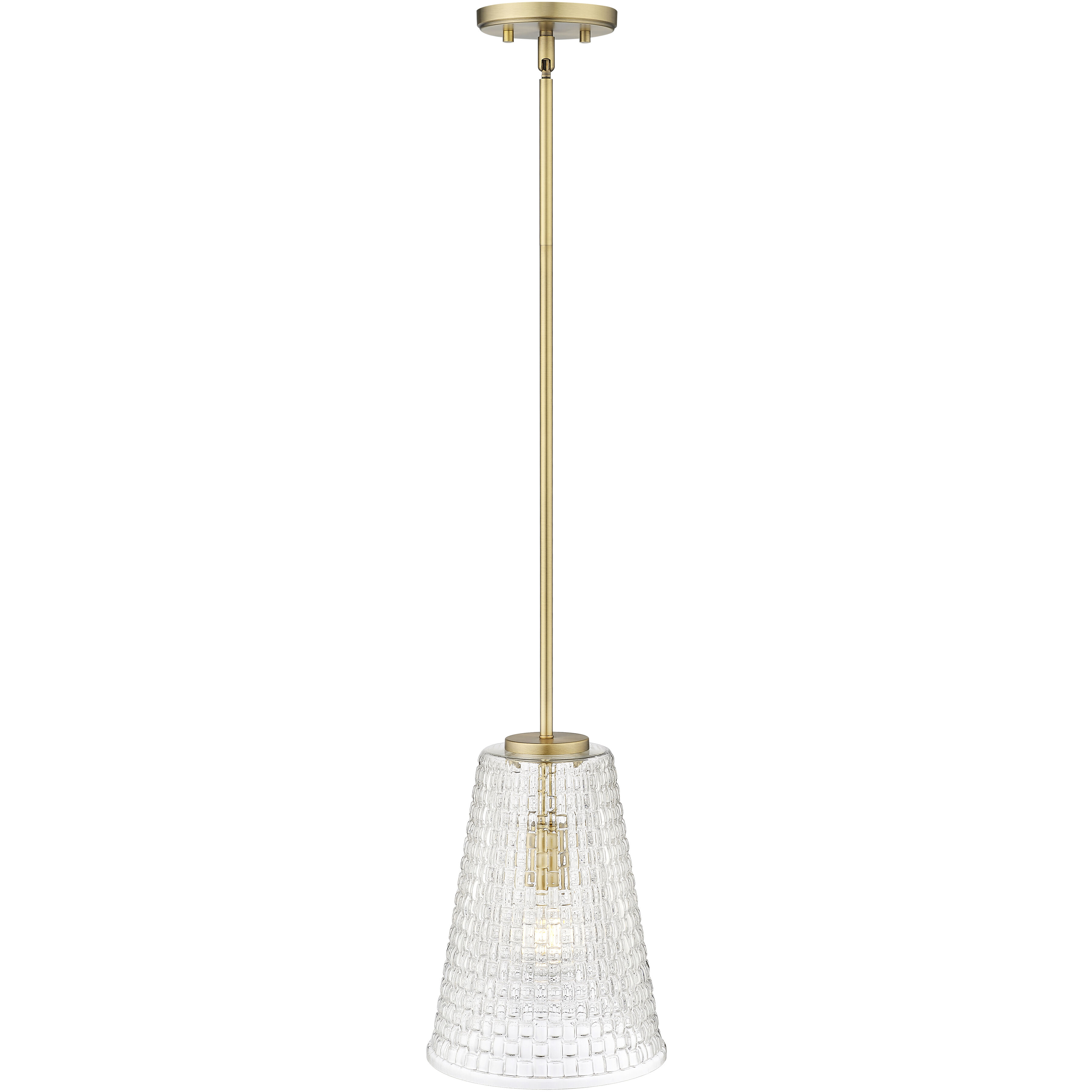 Saben 1 Light 9.25 inch Vintage Brass Pendant Ceiling Light